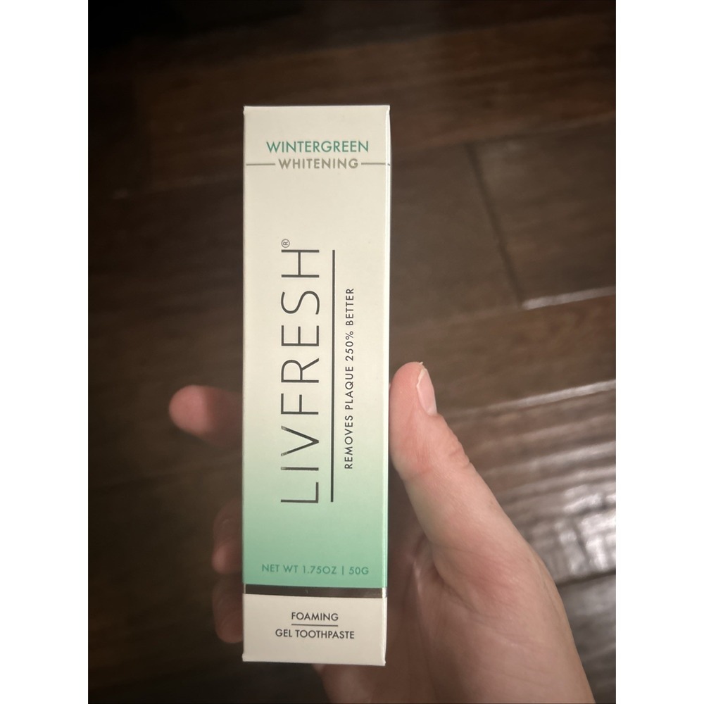 Toothpaste Gel, Clinically Proven to Remove Plaque 250% Better, Improves Gum